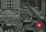 Image of unemployed men seek WPA relief jobs New York City USA, 1935, second 56 stock footage video 65675076839