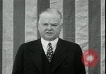 Image of Herbert Hoover speaks against New Deal Oakland California USA, 1935, second 9 stock footage video 65675076840