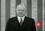 Image of Herbert Hoover speaks against New Deal Oakland California USA, 1935, second 16 stock footage video 65675076840