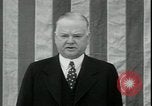 Image of Herbert Hoover speaks against New Deal Oakland California USA, 1935, second 17 stock footage video 65675076840