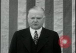 Image of Herbert Hoover speaks against New Deal Oakland California USA, 1935, second 24 stock footage video 65675076840
