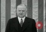 Image of Herbert Hoover speaks against New Deal Oakland California USA, 1935, second 31 stock footage video 65675076840