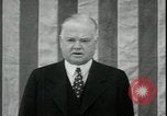 Image of Herbert Hoover speaks against New Deal Oakland California USA, 1935, second 36 stock footage video 65675076840