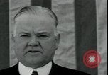 Image of Herbert Hoover speaks against New Deal Oakland California USA, 1935, second 38 stock footage video 65675076840