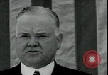 Image of Herbert Hoover speaks against New Deal Oakland California USA, 1935, second 42 stock footage video 65675076840