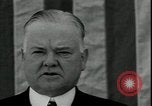 Image of Herbert Hoover speaks against New Deal Oakland California USA, 1935, second 44 stock footage video 65675076840