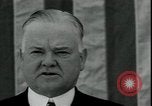 Image of Herbert Hoover speaks against New Deal Oakland California USA, 1935, second 45 stock footage video 65675076840