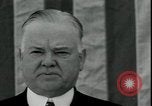 Image of Herbert Hoover speaks against New Deal Oakland California USA, 1935, second 46 stock footage video 65675076840