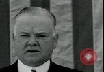 Image of Herbert Hoover speaks against New Deal Oakland California USA, 1935, second 47 stock footage video 65675076840
