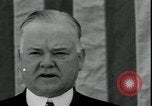 Image of Herbert Hoover speaks against New Deal Oakland California USA, 1935, second 49 stock footage video 65675076840