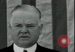 Image of Herbert Hoover speaks against New Deal Oakland California USA, 1935, second 51 stock footage video 65675076840