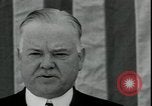 Image of Herbert Hoover speaks against New Deal Oakland California USA, 1935, second 59 stock footage video 65675076840