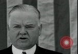 Image of Herbert Hoover speaks against New Deal Oakland California USA, 1935, second 60 stock footage video 65675076840