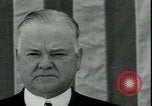Image of Herbert Hoover speaks against New Deal Oakland California USA, 1935, second 61 stock footage video 65675076840
