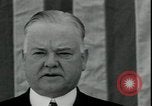Image of Herbert Hoover speaks against New Deal Oakland California USA, 1935, second 62 stock footage video 65675076840