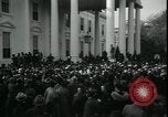 Immagine di Franklin Delano Roosevelt dopo la rielezione di Washington DC USA, 1936, secondo 34 filmato di repertorio 65675076843