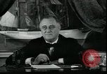 Immagine di Franklin Delano Roosevelt discorso dopo la rielezione di United States USA, 1936, secondo 3 filmato di repertorio 65675076844