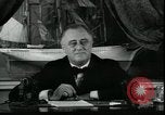 Immagine di Franklin Delano Roosevelt discorso dopo la rielezione di United States USA, 1936, secondo 5 filmato di repertorio 65675076844