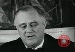 Immagine di Franklin Delano Roosevelt discorso dopo la rielezione di United States USA, 1936, secondo 17 filmato di repertorio 65675076844