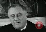 Immagine di Franklin Delano Roosevelt discorso dopo la rielezione di United States USA, 1936, secondo 28 filmato di repertorio 65675076844