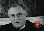 Immagine di Franklin Delano Roosevelt discorso dopo la rielezione di United States USA, 1936, secondo 35 filmato di repertorio 65675076844