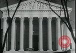 Standbild Supreme Court in Schecters Geflügel Verordnung Fall Washington DC USA, 1935, aus Sekunde 7 historischem Filmmaterial Videoclip 65675076847
