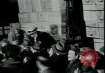 Image of unemployed receive food aid during great depression New York City USA, 1930, second 4 stock footage video 65675076853