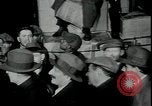 Image of unemployed receive food aid during great depression New York City USA, 1930, second 5 stock footage video 65675076853