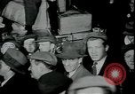 Image of unemployed receive food aid during great depression New York City USA, 1930, second 7 stock footage video 65675076853