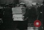 Image of unemployed receive food aid during great depression New York City USA, 1930, second 12 stock footage video 65675076853