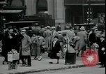 Image of unemployed receive food aid during great depression New York City USA, 1930, second 21 stock footage video 65675076853