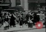 Image of unemployed receive food aid during great depression New York City USA, 1930, second 23 stock footage video 65675076853