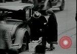 Image of unemployed receive food aid during great depression New York City USA, 1930, second 25 stock footage video 65675076853