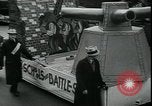 Image of protest against WPA layoffs during Depression New York City USA, 1937, second 19 stock footage video 65675076854