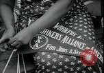 Image of Americans protesting WPA job reductions Washington DC USA, 1937, second 19 stock footage video 65675076855