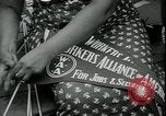 Image of Americans protesting WPA job reductions Washington DC USA, 1937, second 20 stock footage video 65675076855