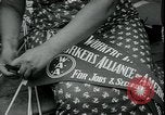 Image of Americans protesting WPA job reductions Washington DC USA, 1937, second 22 stock footage video 65675076855