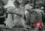 Image of Americans protesting WPA job reductions Washington DC USA, 1937, second 25 stock footage video 65675076855