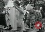 Image of Americans protesting WPA job reductions Washington DC USA, 1937, second 26 stock footage video 65675076855