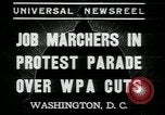 Image of American people Washington DC USA, 1937, second 6 stock footage video 65675076856