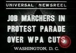 Image of American people Washington DC USA, 1937, second 7 stock footage video 65675076856