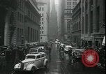 Image of 1937 selloff on stock exchange New York City USA, 1937, second 9 stock footage video 65675076857