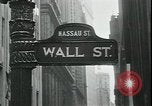 Image of 1937 selloff on stock exchange New York City USA, 1937, second 12 stock footage video 65675076857