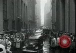 Image of 1937 selloff on stock exchange New York City USA, 1937, second 37 stock footage video 65675076857