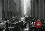 Image of 1937 selloff on stock exchange New York City USA, 1937, second 38 stock footage video 65675076857