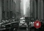 Image of 1937 selloff on stock exchange New York City USA, 1937, second 39 stock footage video 65675076857
