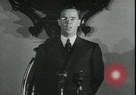 Image of William Martin President of New York Stock Exchange New York City USA, 1938, second 35 stock footage video 65675076858
