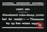 Immagine di Il popolo americano per il recupero carburante nella grande depressione Gary Indiana USA, 1931, secondo 7 filmato di repertorio 65675076859