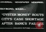 Image 'urgence imprimé de l'argent après faillite de banque en Grande dépression Raymond Washington USA, 1932, de la seconde 3 séquences d'archives historiques vidéo 65675076861