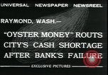 Image 'urgence imprimé de l'argent après faillite de banque en Grande dépression Raymond Washington USA, 1932, de la seconde 4 séquences d'archives historiques vidéo 65675076861